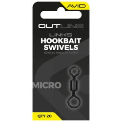 Avid Carp Outline Micro Hookbait Swivels